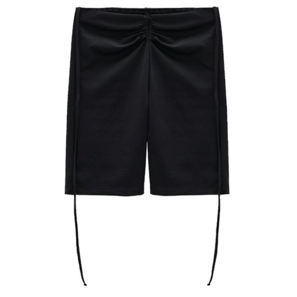 Zara black ruched bike shorts with front ties
NWT - Picture 1 of 4